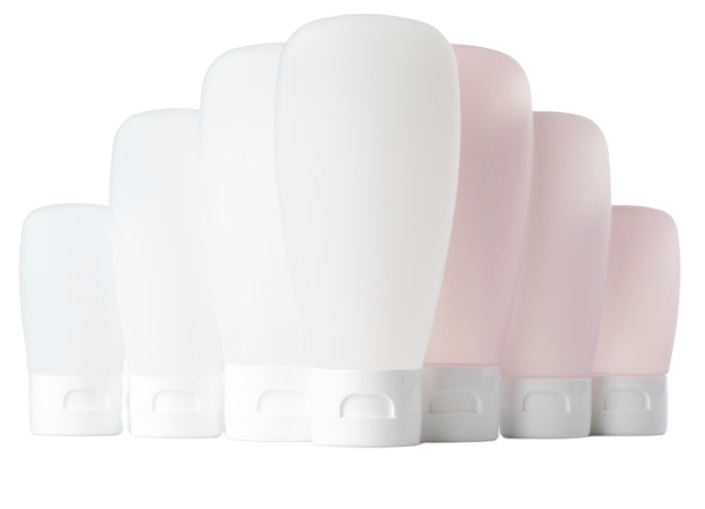 Plastic tubee clamshell screw squeeze bottle travel cleanser Shampoo body wash lotion multi-color package bottle