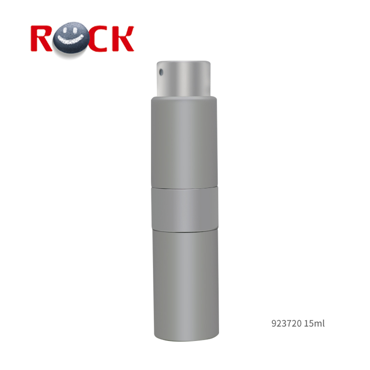 Pocket sized mini travel perfume atomizer empty 15ml 20ml refill aluminum perfume bottles with pump sprayer