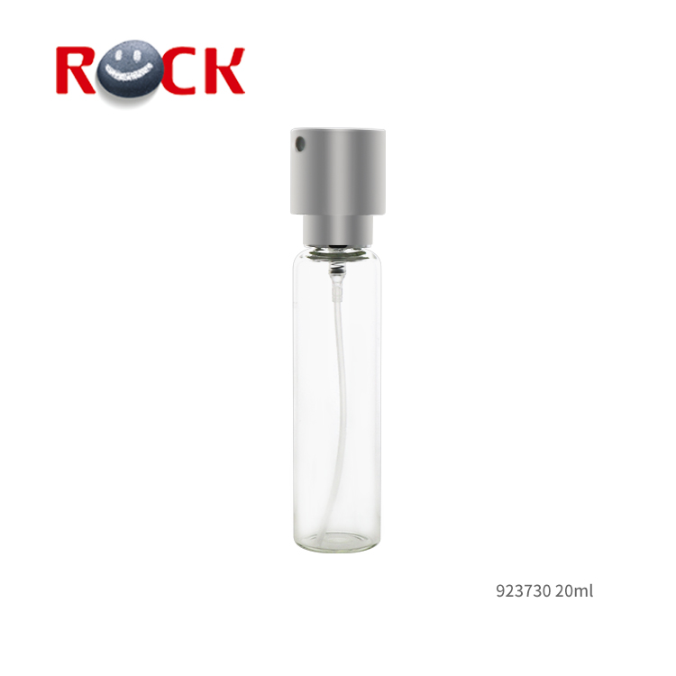 Pocket sized mini travel perfume atomizer empty 15ml 20ml refill aluminum perfume bottles with pump sprayer