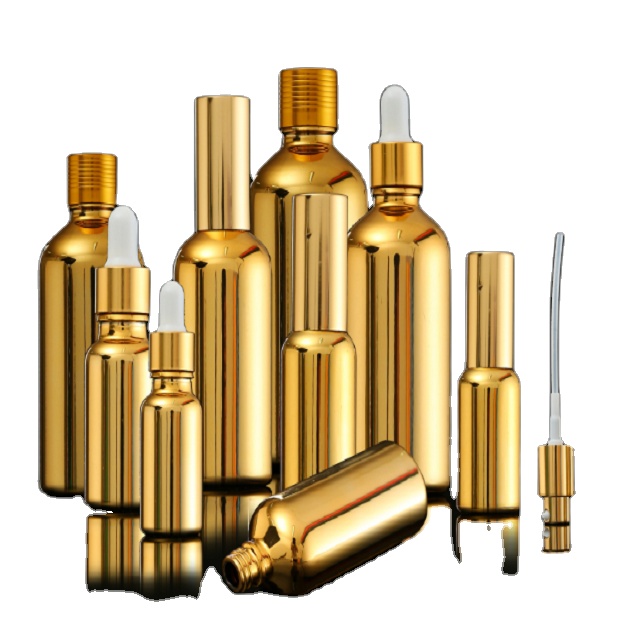 Popular 5ml 10ml 15ml 20ml 30ml 50ml 100ml 150ml 200ml essential oil glass bottle with dropper cap for cosmetic packaging