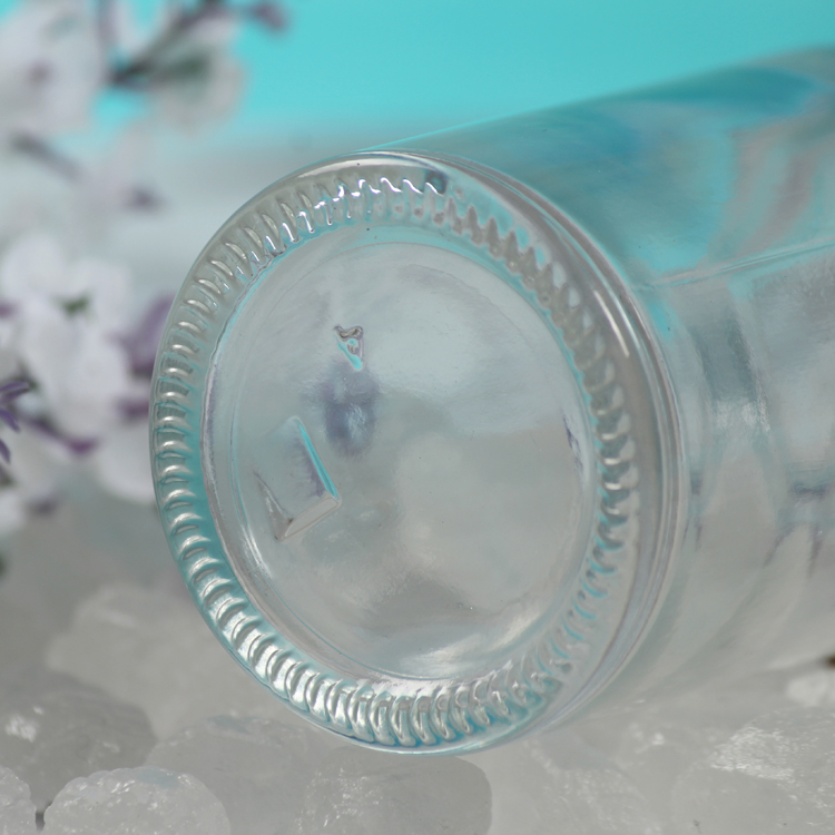 Popular And New Style 100Ml Capsule Pill Clear Glass Bottles for Hair Capsules