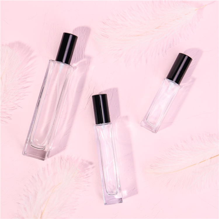 Popular Clear Luxury Perfume Glass Bottle 110ml