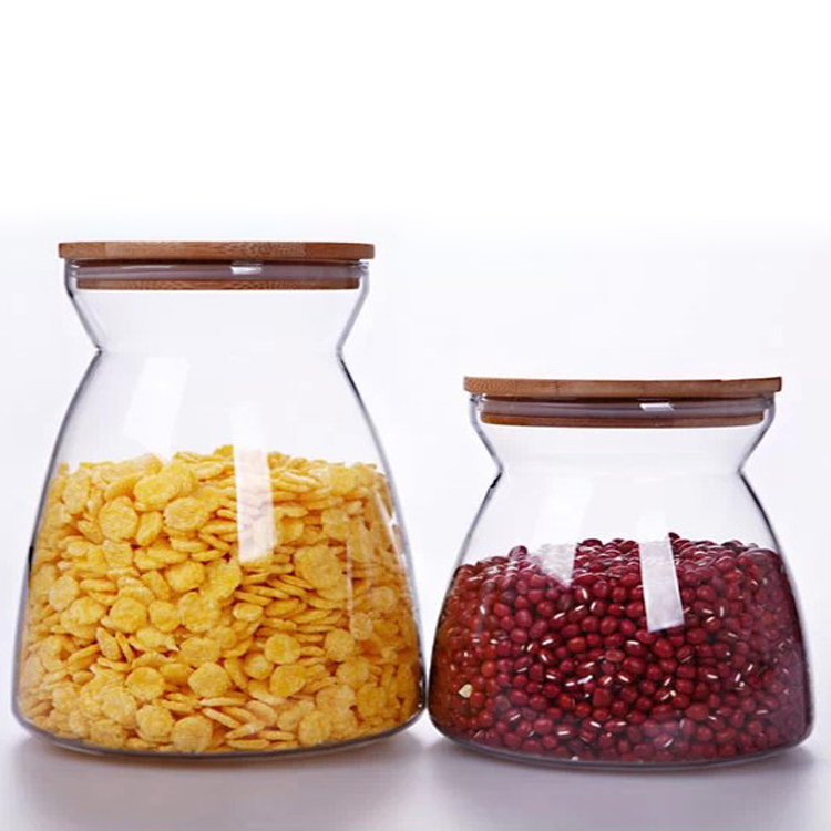Popular Europe and AmericaT type high borosilicate glass storage jar