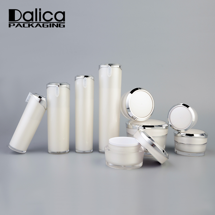 Popular empty plastic custom 5g 10g small cosmetic jar