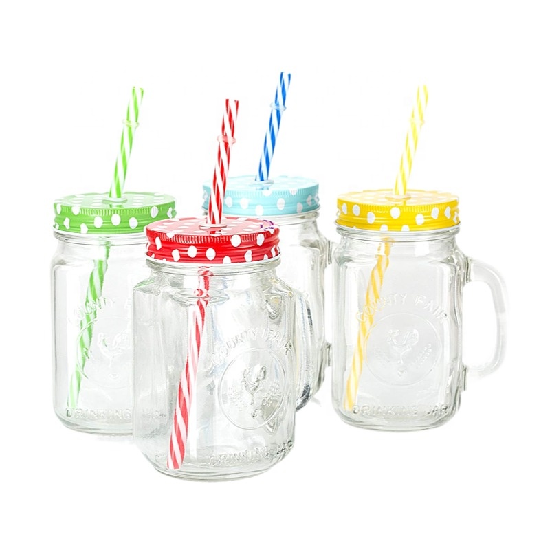 Popular food grade blender jar mason jars 32 oz wide mouth with factory price