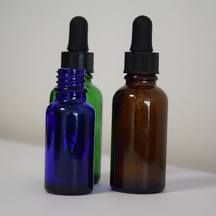 Popular glass bottles Boston Round