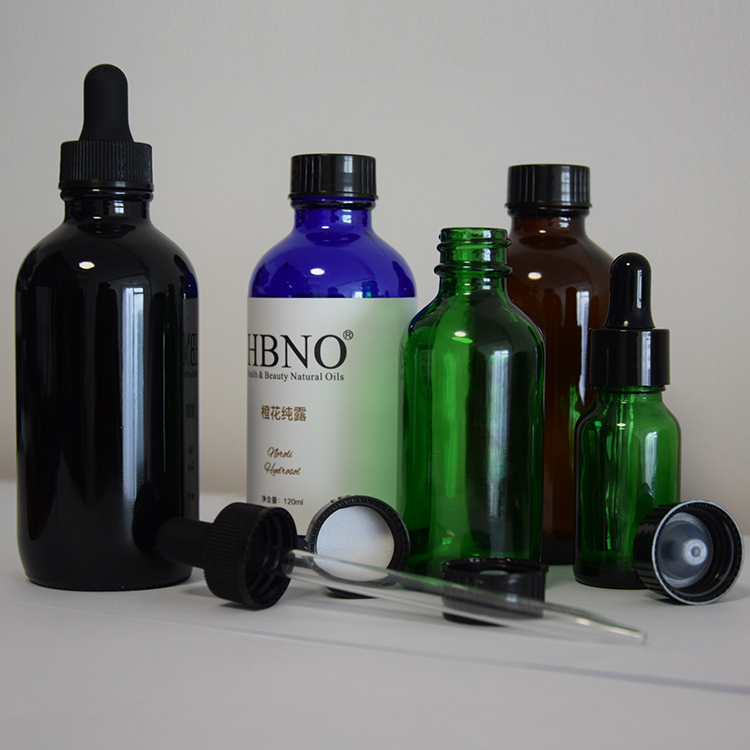 Popular glass bottles Boston Round