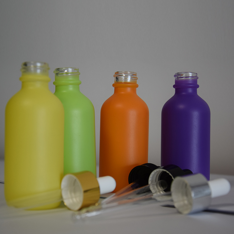 Popular glass bottles Boston Round