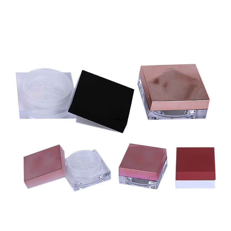 Popular loose powder jar with sifter 5g sifter jar