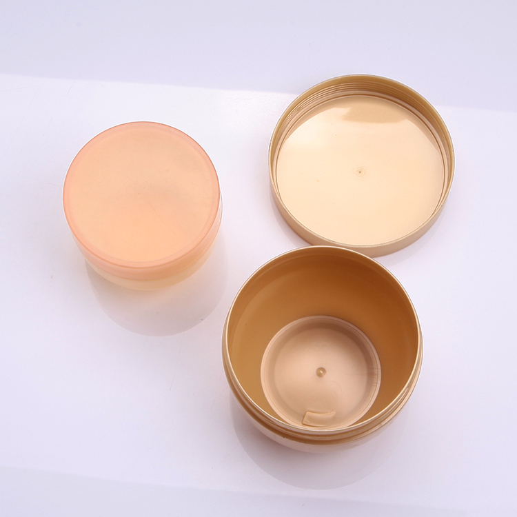 Popular oval shape plastic jar 250 ml