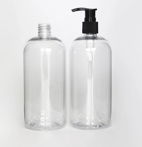 Popular plastic lotion dispenser pump bottles with custom logo