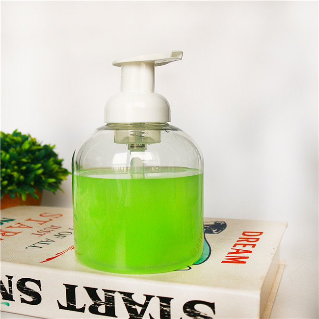 Popular plastic lotion dispenser pump bottles with custom logo