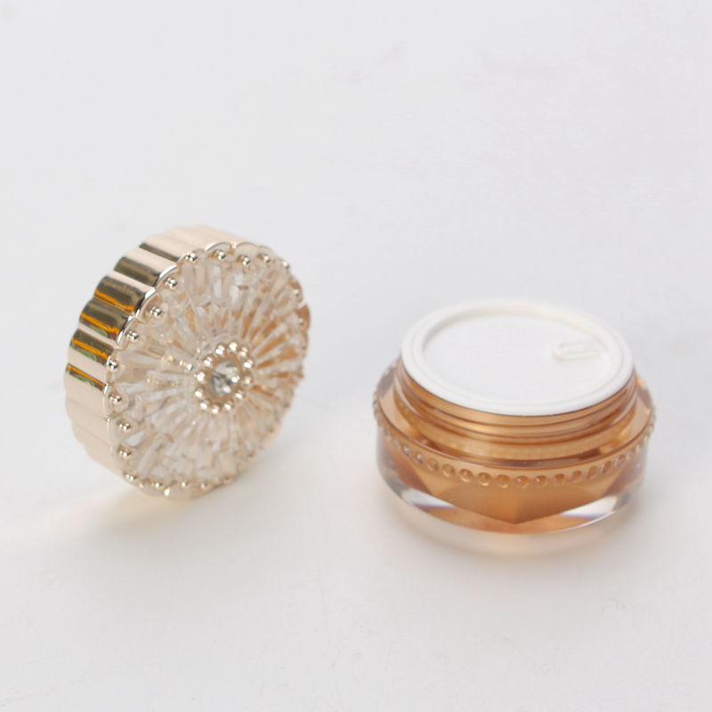 Popular products 5g luxury empty portable plastic cream jar, face cream jar