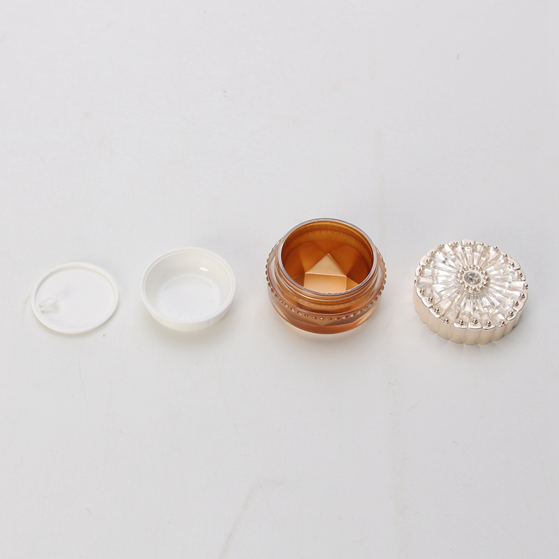 Popular products 5g luxury empty portable plastic cream jar, face cream jar