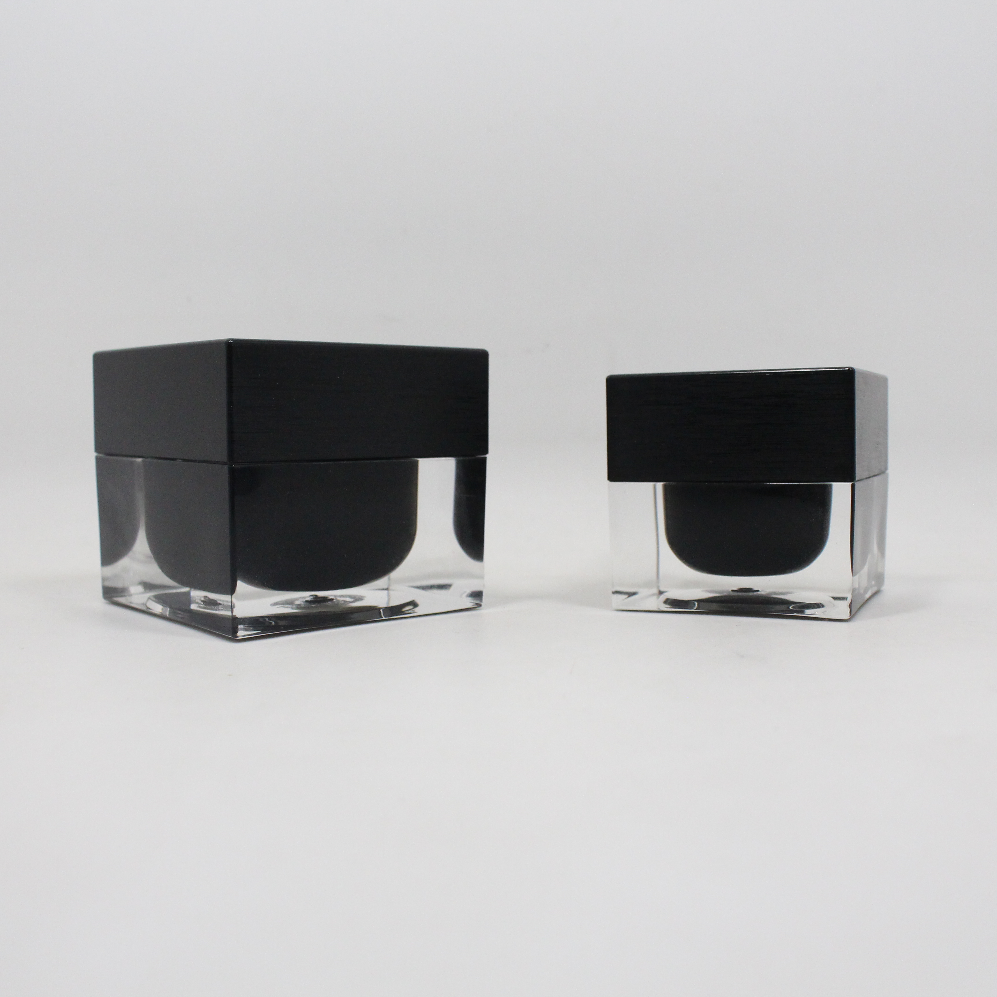 Popular round acrylic jar cosmetic cream jar 5ml 10ml 15ml 20ml 25ml 30ml 50ml