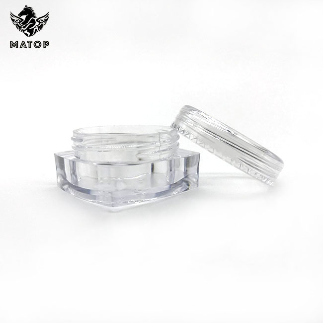 Popular selling Cosmetic Containers 3g 5g Empty Plastic Small Cream Jars