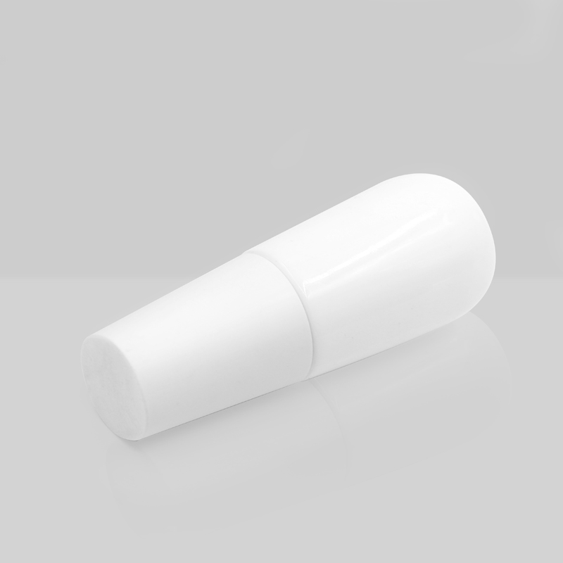 Porcelain white Cosmetic glass bottle for skincare lotion serum with Pump 40ml