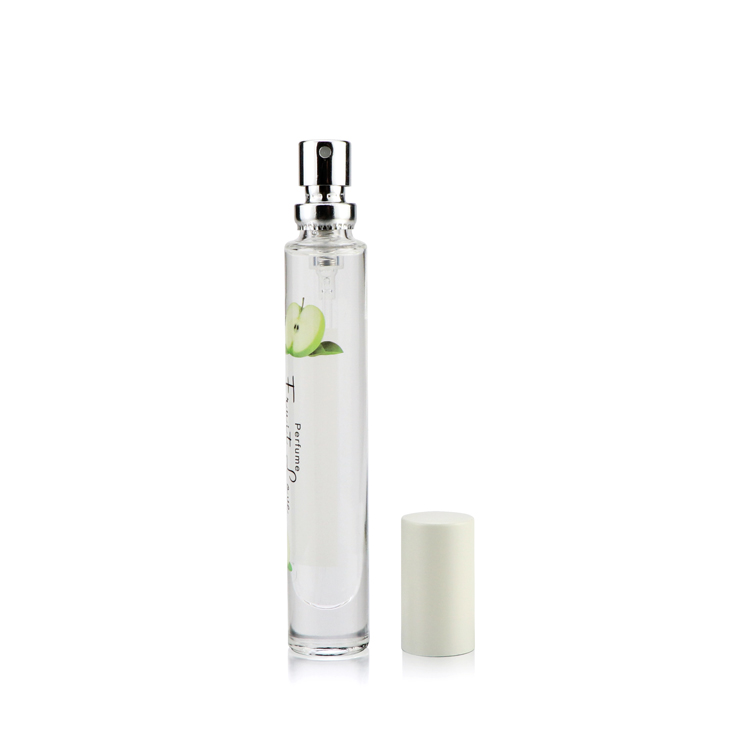 Portable 10ml glass vials sprayer perfume glass bottle