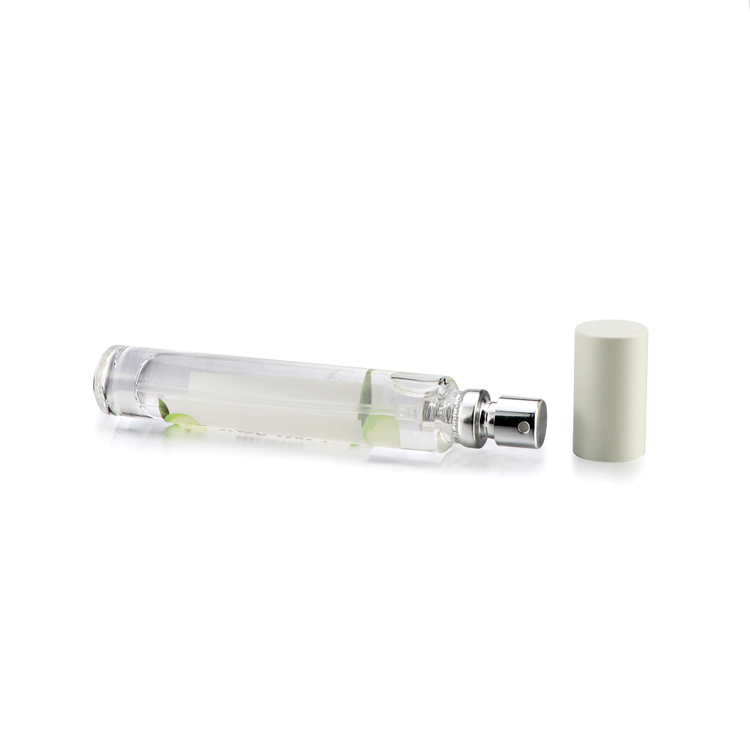 Portable 10ml glass vials sprayer perfume glass bottle