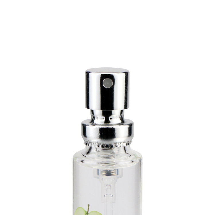 Portable 10ml glass vials sprayer perfume glass bottle