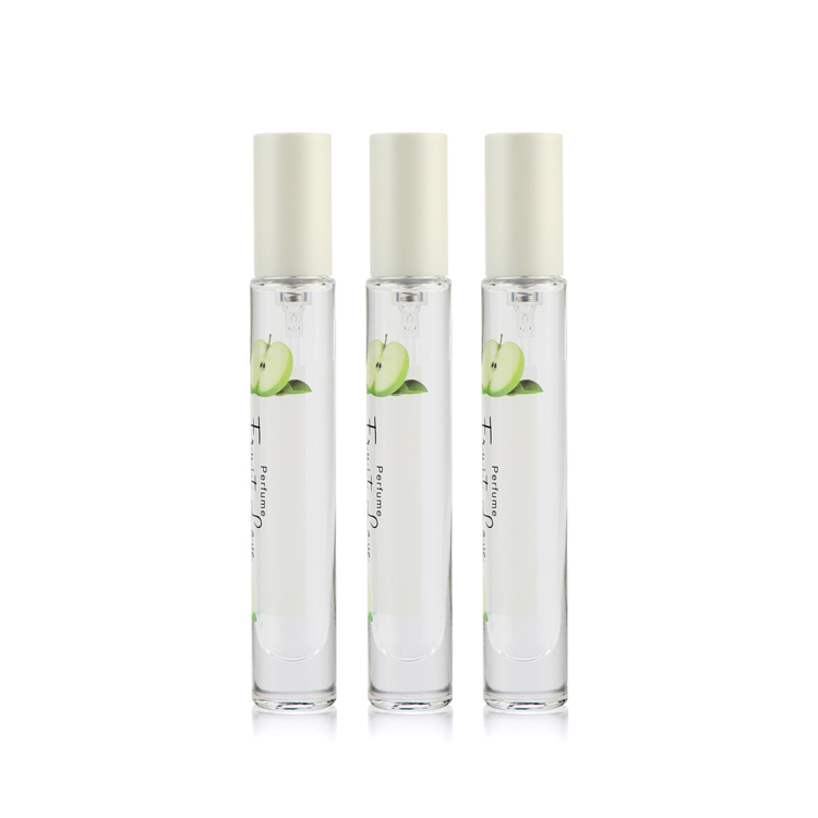 Portable 10ml glass vials sprayer perfume glass bottle