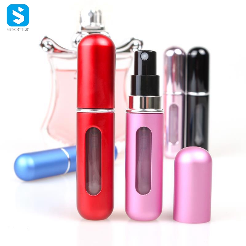 Portable 5 ml perfume bottle hot selling atomizer dispenser travel bottle spray refilling bottle