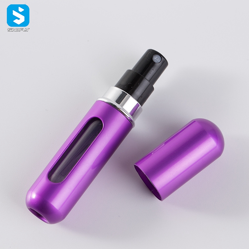 Portable 5 ml perfume bottle hot selling atomizer dispenser travel bottle spray refilling bottle