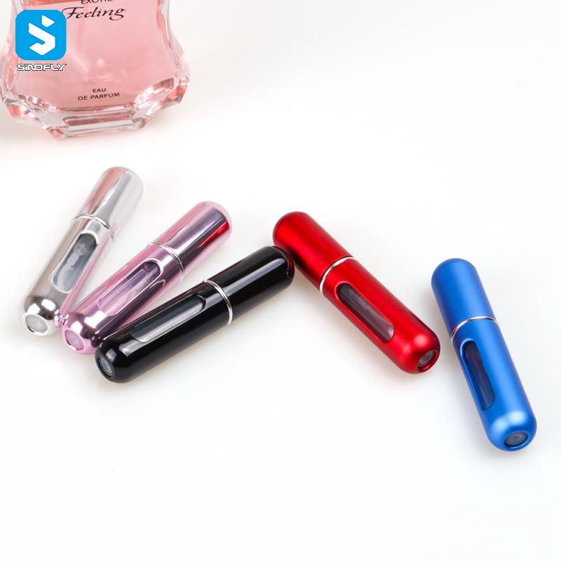 Portable 5 ml perfume bottle hot selling atomizer dispenser travel bottle spray refilling bottle