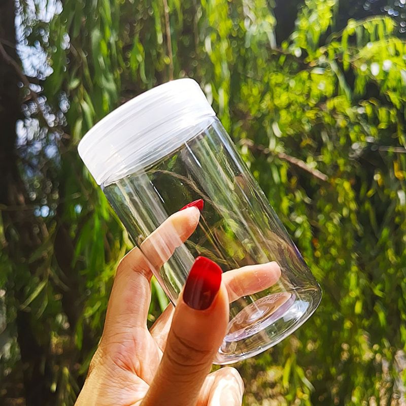 Portable Convenient Food Plastic Storage Jar For Modern Home