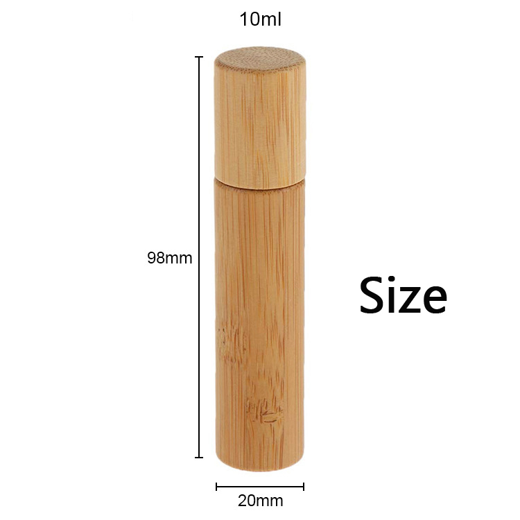 Portable Massage Stainless Steel Roll On Bottle 10ML Travel Aromatherapy Oil Perfume Bottles