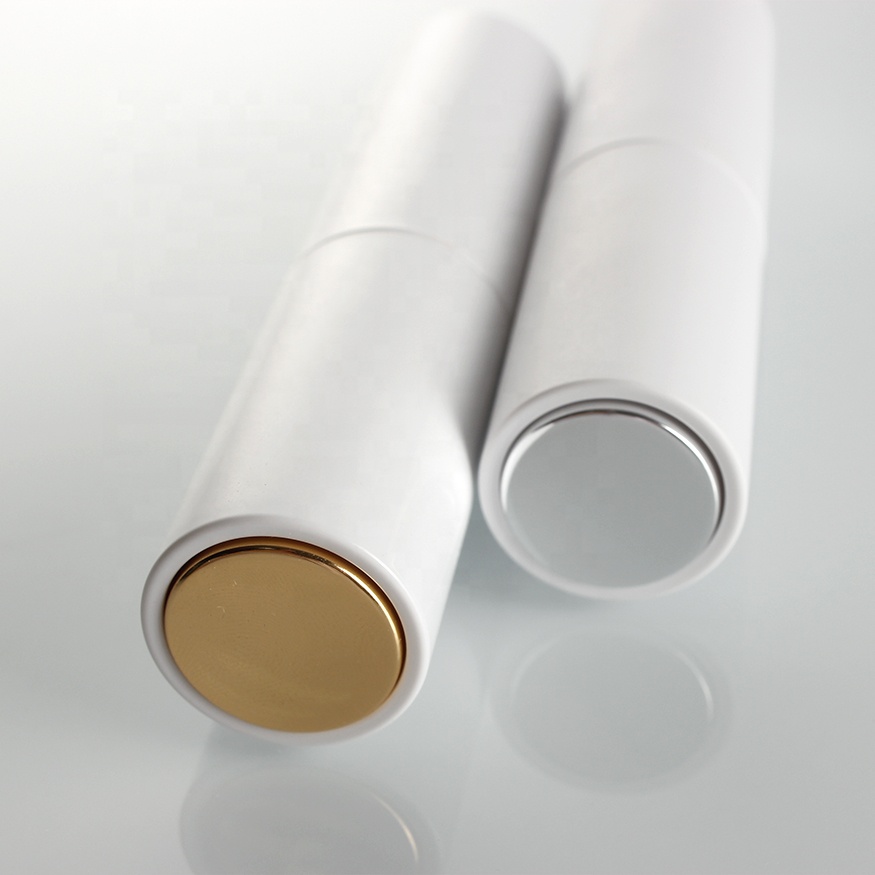 Portable Perfume Electronic Aluminum Head Transparent woman outdoor Glass Tube liner Separate loading travel mouth spray bottle