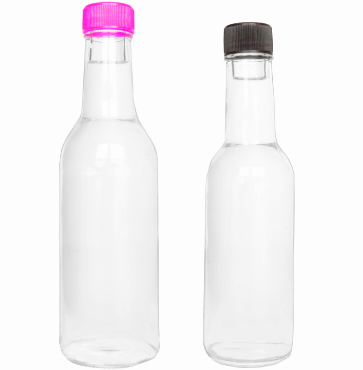 Portable Small Glass Bottle Wine Taste Bottle With Screw Metal Lids