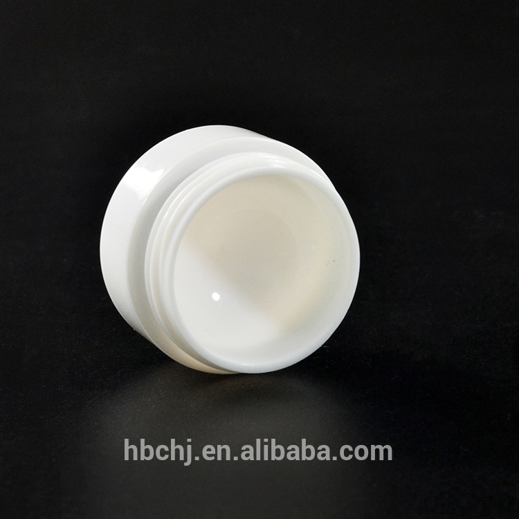 Portable Travel Empty white Plastic Cream Jar 3g 5g 10g 30g 50g 100g