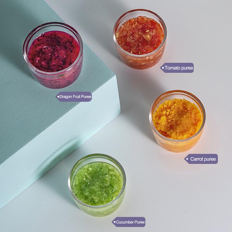 Portable snack cans with lids and compartmentalized food cans durable portable kitchen food storage tools