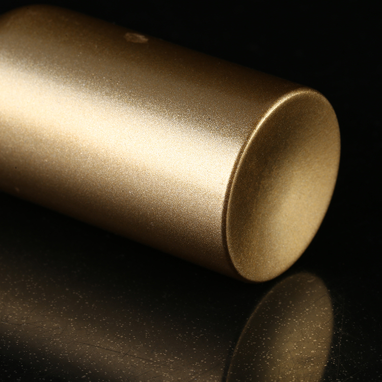 Powder Mini Talc Perfume 100 ml Packaging Cosmetics Printing Empty Black 100ml Aluminium Bottle