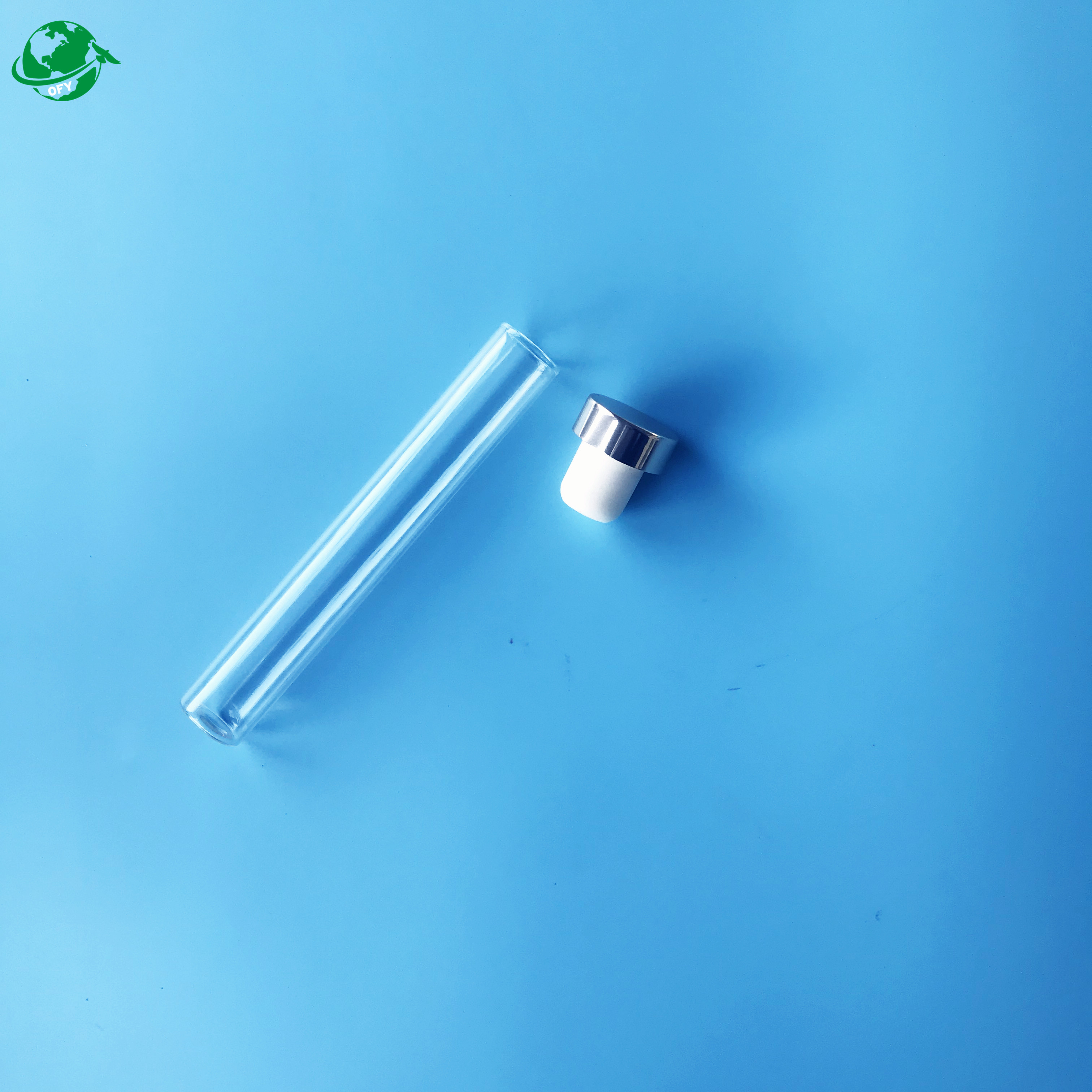Pre roll Tube Glass Test Tube With New Design Cork Top For King Size Preroll Cones