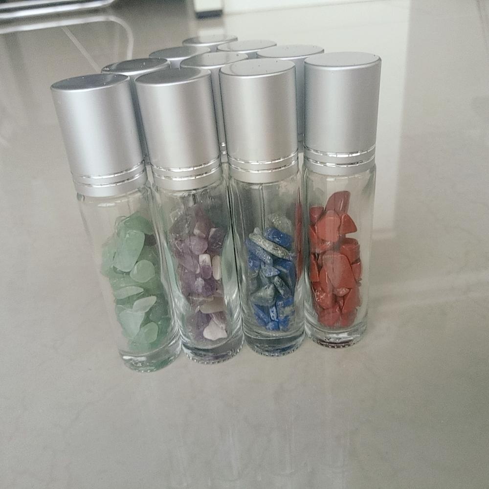 Precious Rollerballs For Essential Oil Blending Gemstone Roller Bottle Tops