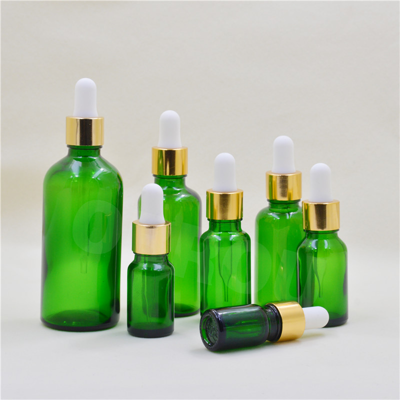 Premium 5ml 10ml 15ml 20ml 30ml 50ml 100ml essential beard oil glass dropper bottles essential oil bottle e liquid bottle