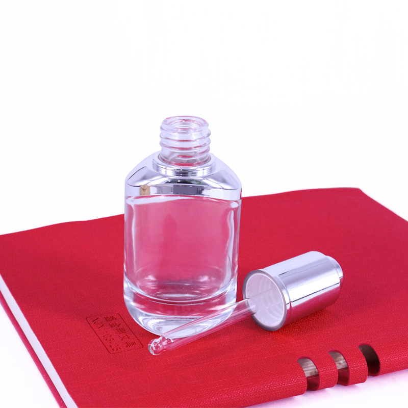Premium Essential Oil Serum Dropper Glass Bottle