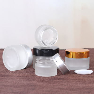Premium Frosted Transparent Cream Bottles Face Cream Bottles Portable Cosmetic Bottles