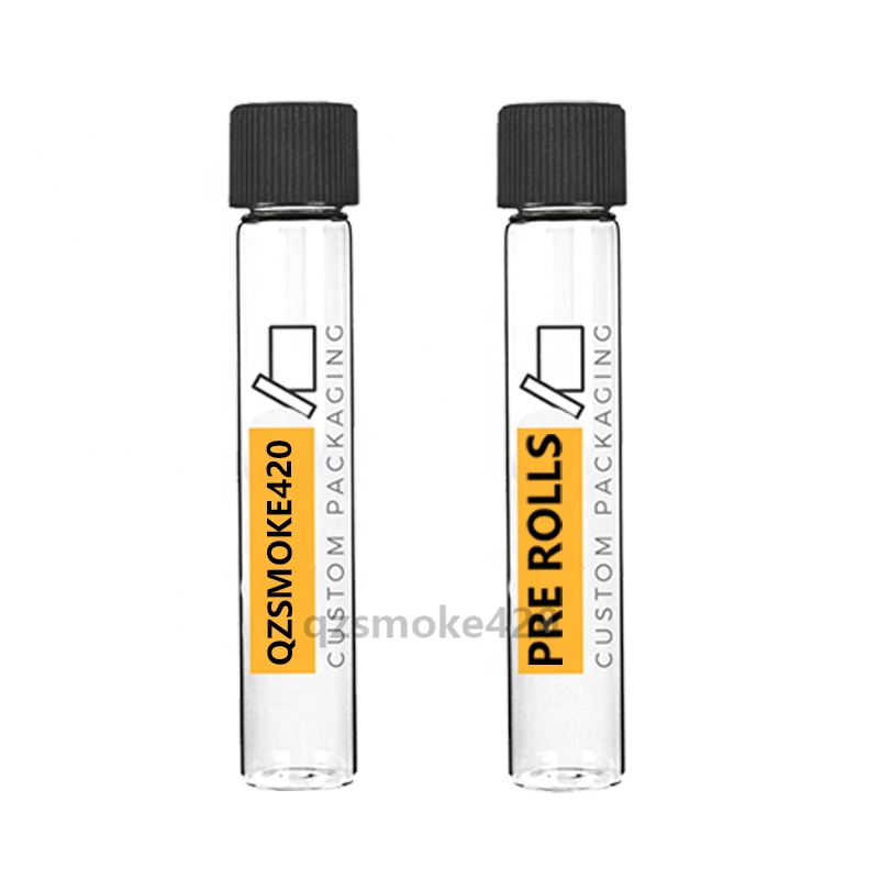Premium Glass Tube for Pre Roll Joints Big Rolls 115 mm King Size Joints Pre Roll Cones Container