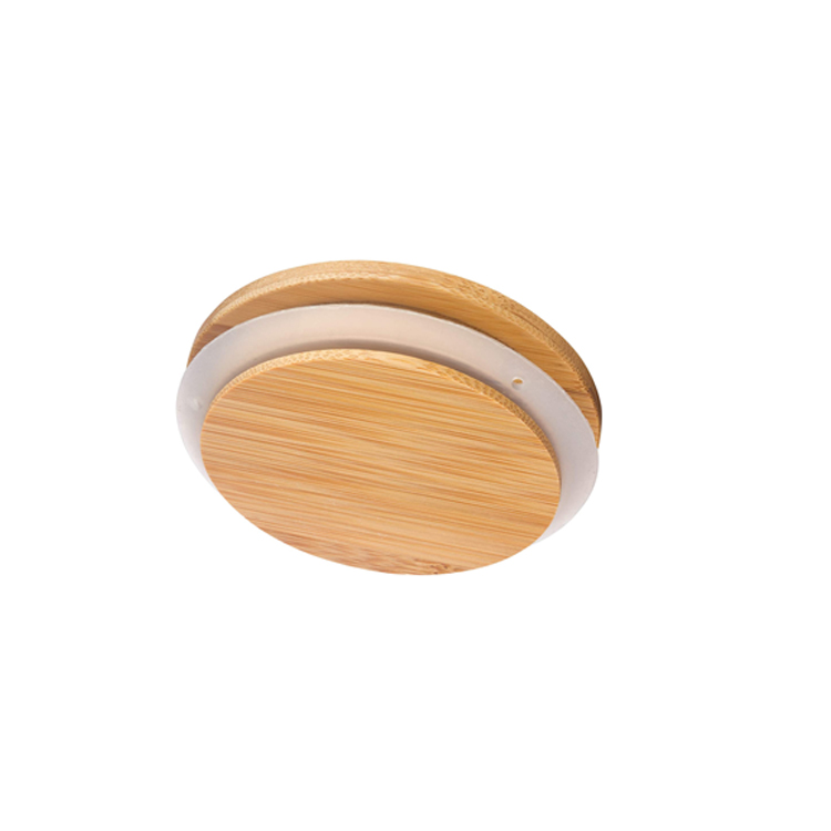 Premium High Borosilicate glass food storage Jar Kitchen Glass food container with bamboo lids