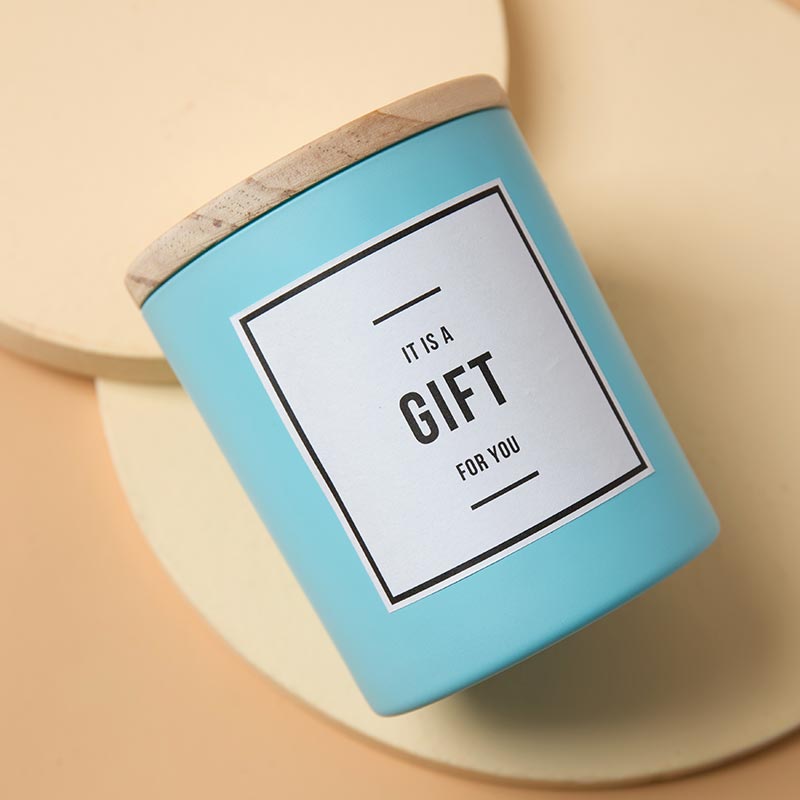 Premium Scented Candles Jars 220ml Label Customization Candles Glass Jar