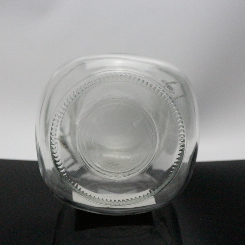 Premium glass storage jar glass big jars 800ml