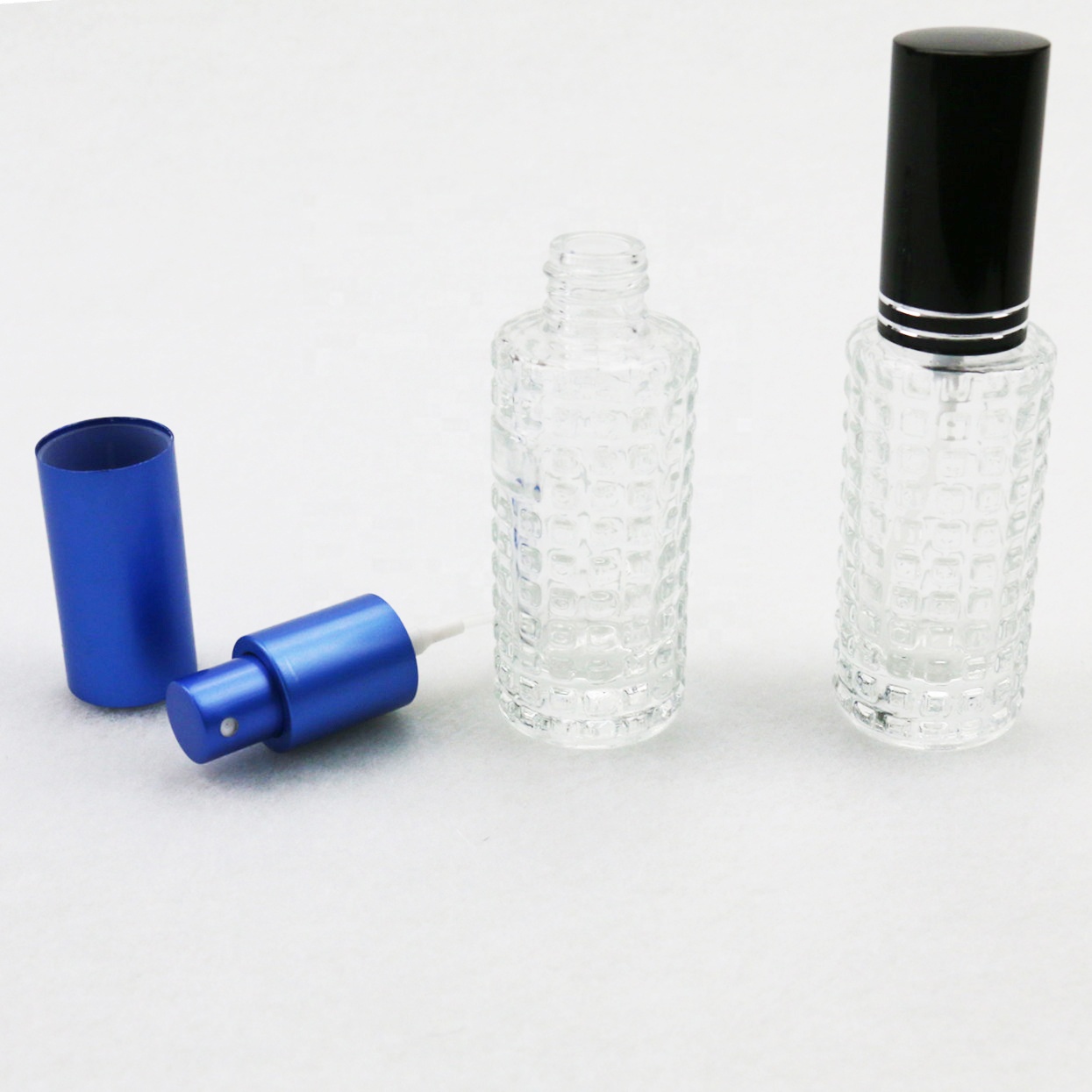 Pretty men gologne cosmetic glass bottle perfume glass bottles factories