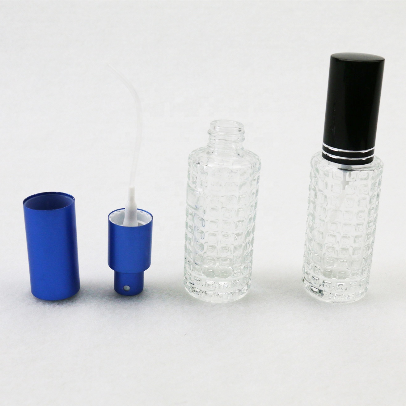 Pretty men gologne cosmetic glass bottle perfume glass bottles factories