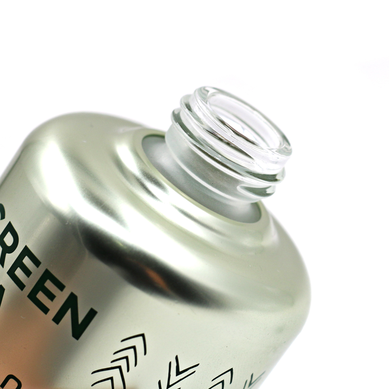 Printed luxury cosmetic bottle packaging serum glass dropper bottles