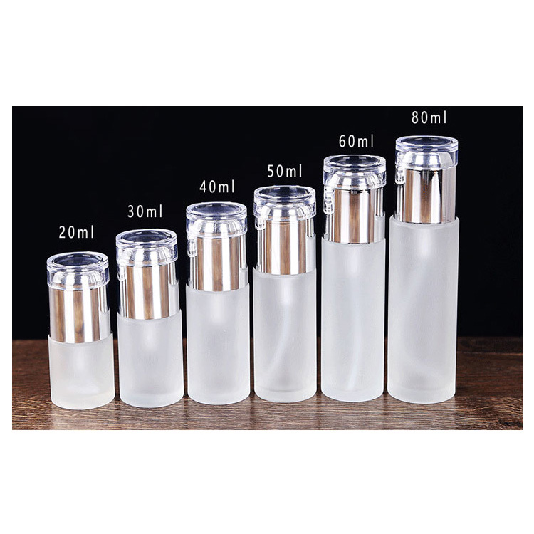 Printing Acrylic Cosmetic Packaging Bottle / Lotion 30Ml 50Ml 100Ml 130Ml