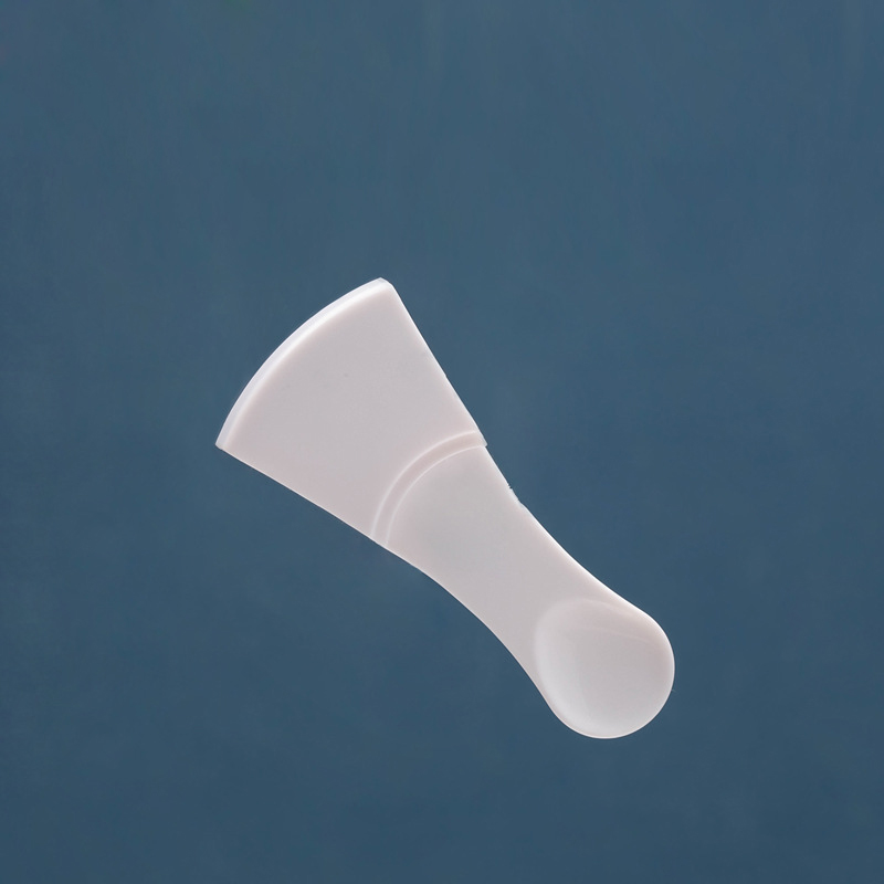 Private Label 30g 50g Cosmetics Plastic Facial Cream Jar PET Face Scrub ContainerJar With Spoon