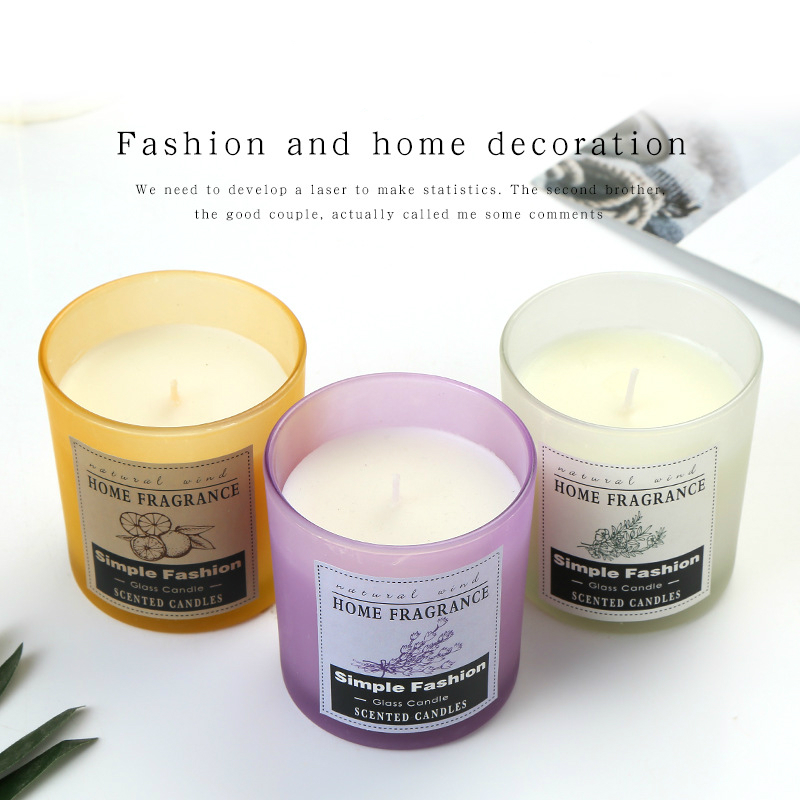 Private Label Decorative Empty Candle Making Jar Packaging Green Rose Gold Glass Jars Set For Candle Making With Lids